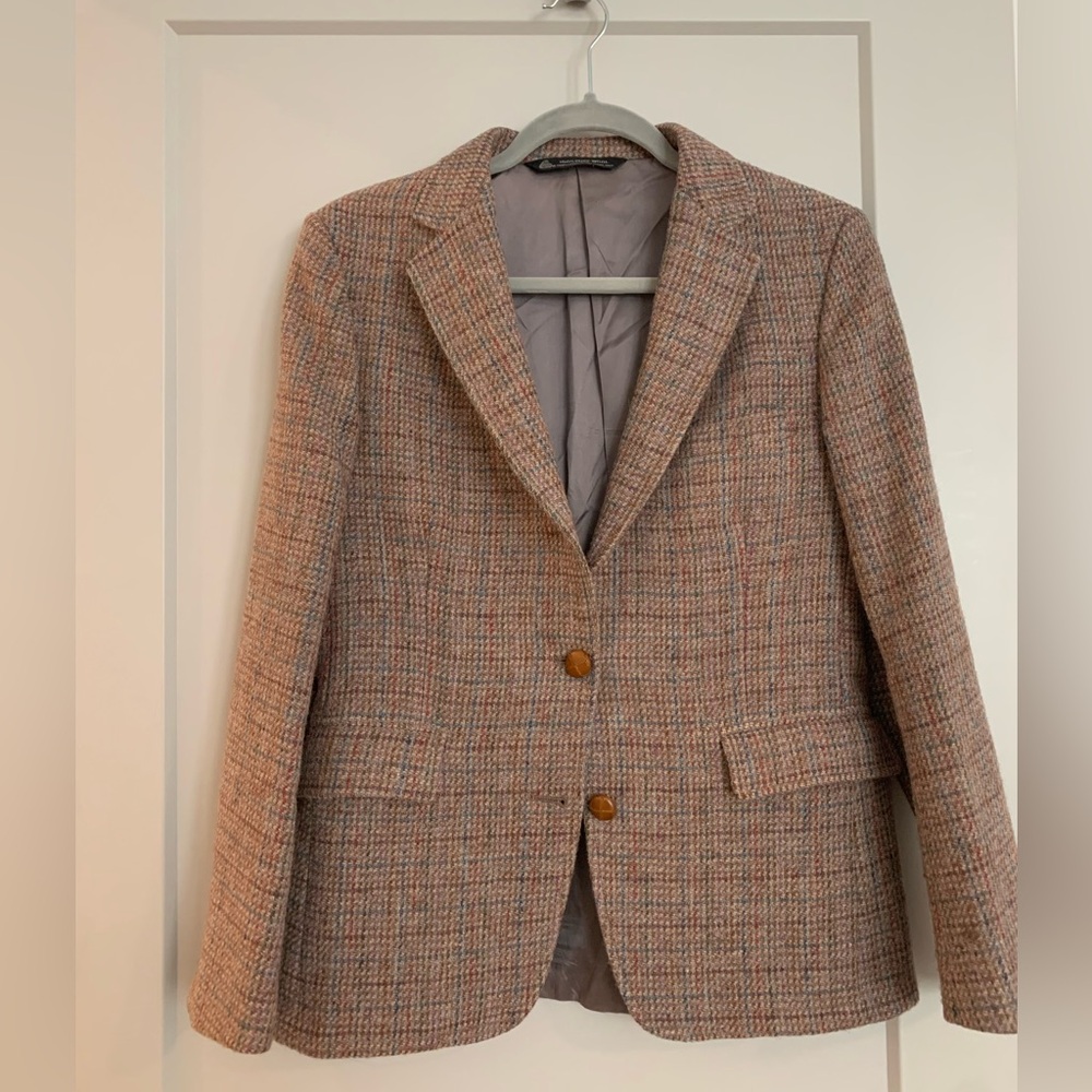 Vintage Land's End Harris Tweed Blazer